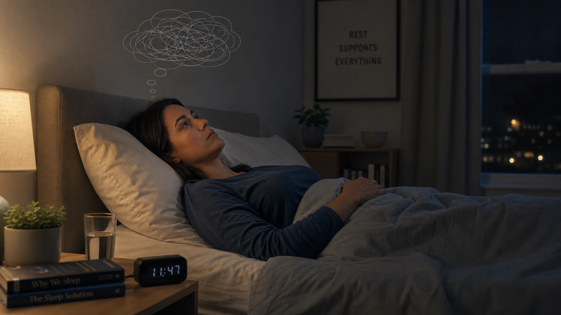 Why stress keeps you awake even when you’re exhausted